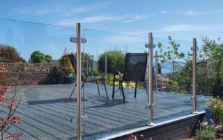 pro railing balustrade contemplation satin bolt down fh brundle