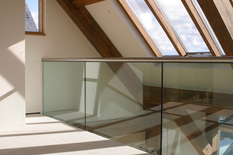 posiglaze frameless channel glass balustrade fh brundle