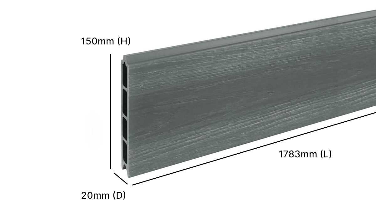 composite fence board infill rinato wpc fh brundle