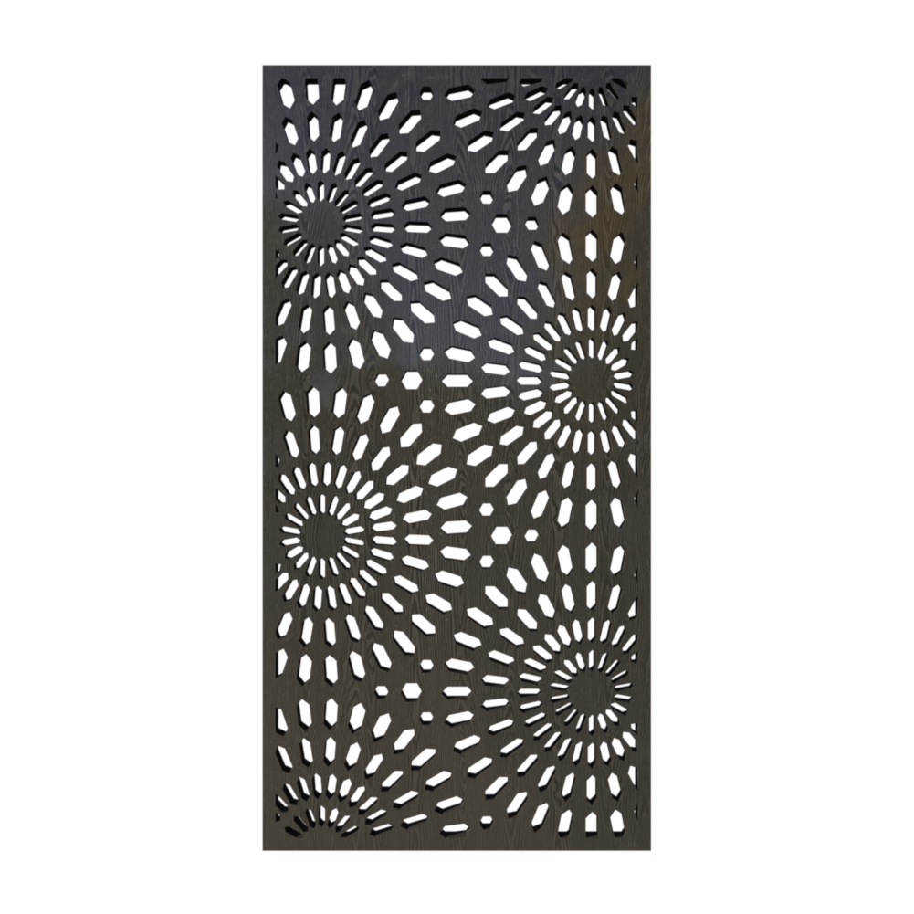 Sunburst garden screen