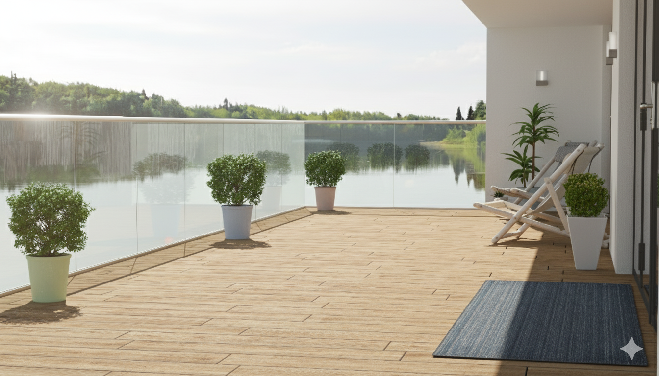 marano curve aluminium balustrade fh brundle