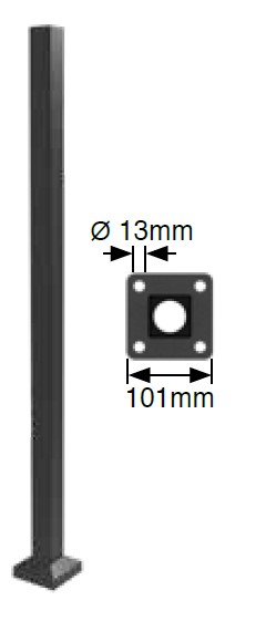 Timeless bolt down Fortitude Traditional Steel Handrail Balustrade system from FH Brundle