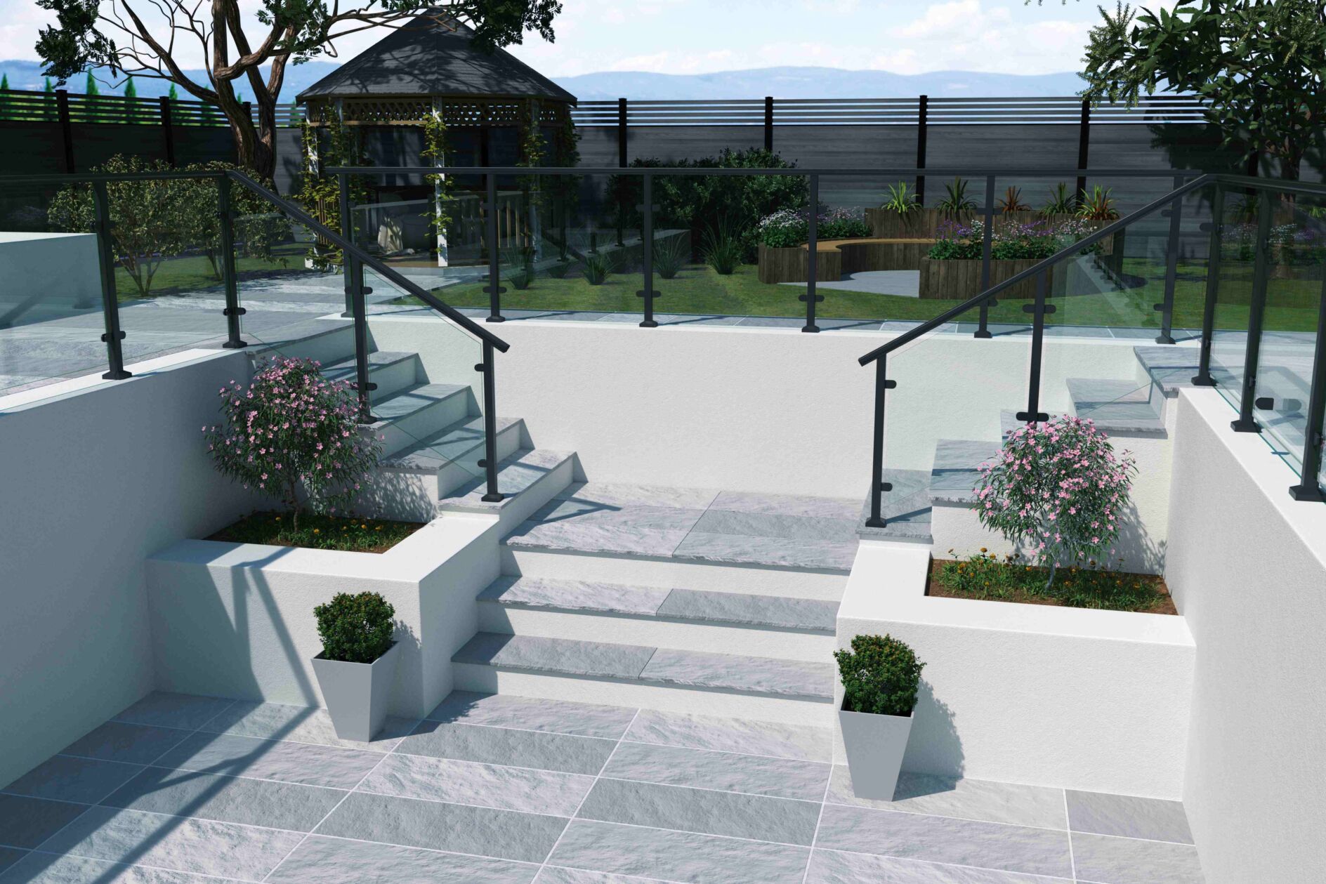 Fortitude (4) r fortitude contemporary glass balustrade system