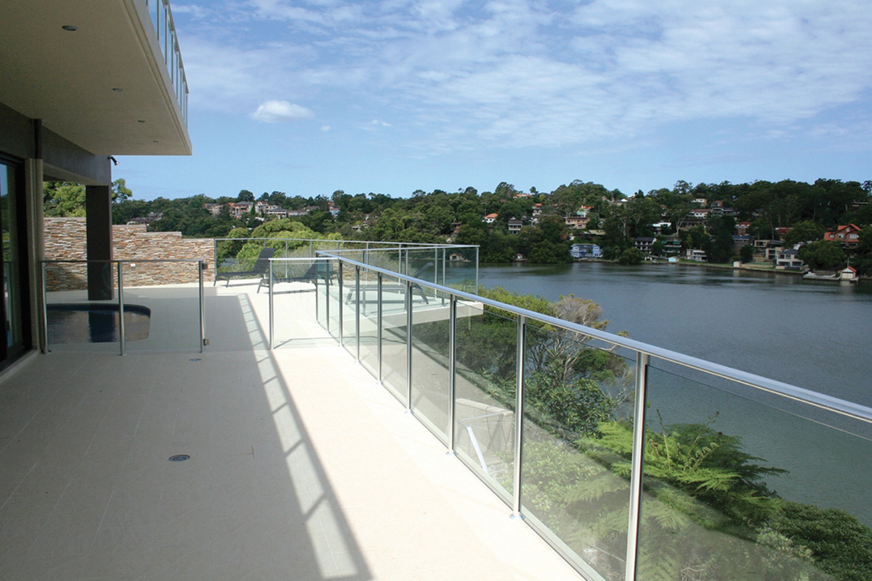 pro railing balustrade contemplation satin bolt down fh brundle