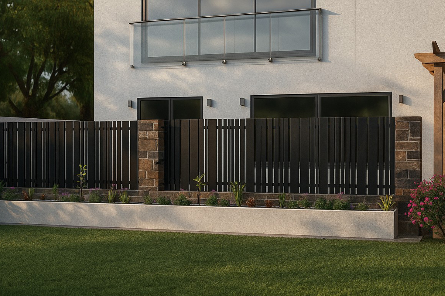 Marano Aluminium Blade 45 Railing Systems - FH Brundle