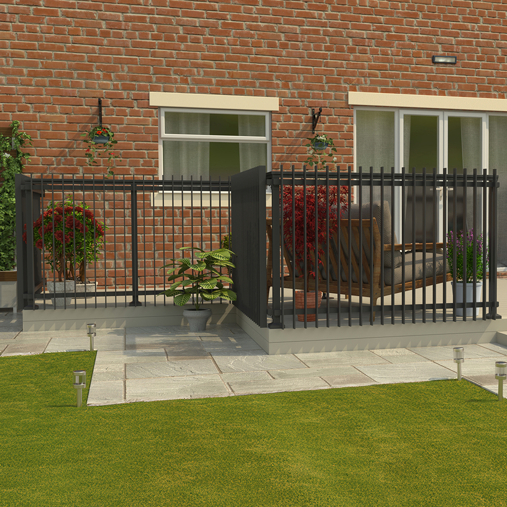 Marano integrated aluminium parallel 50mm fh brundle