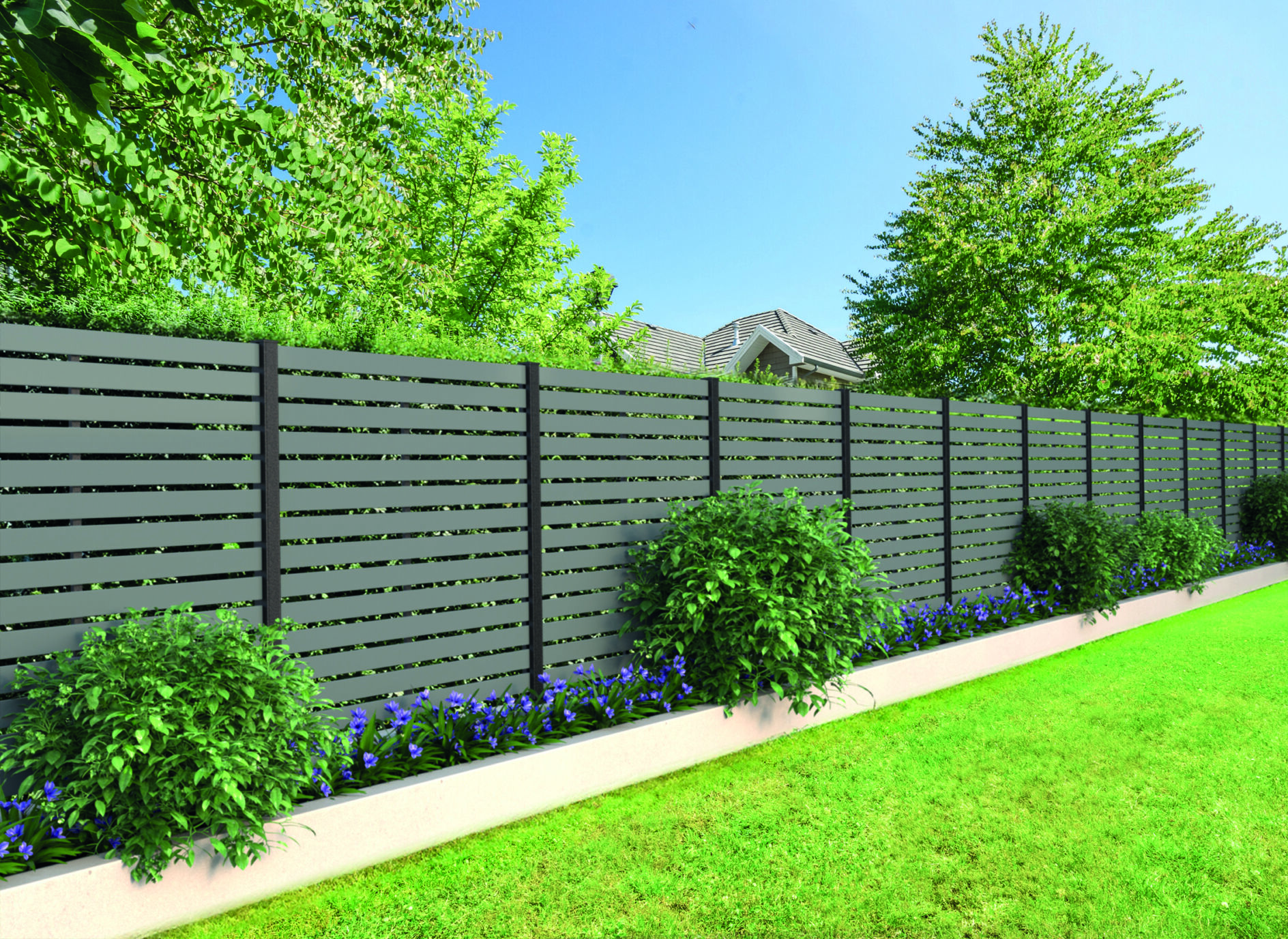 Marano integrated aluminium parallel 50mm fh brundle