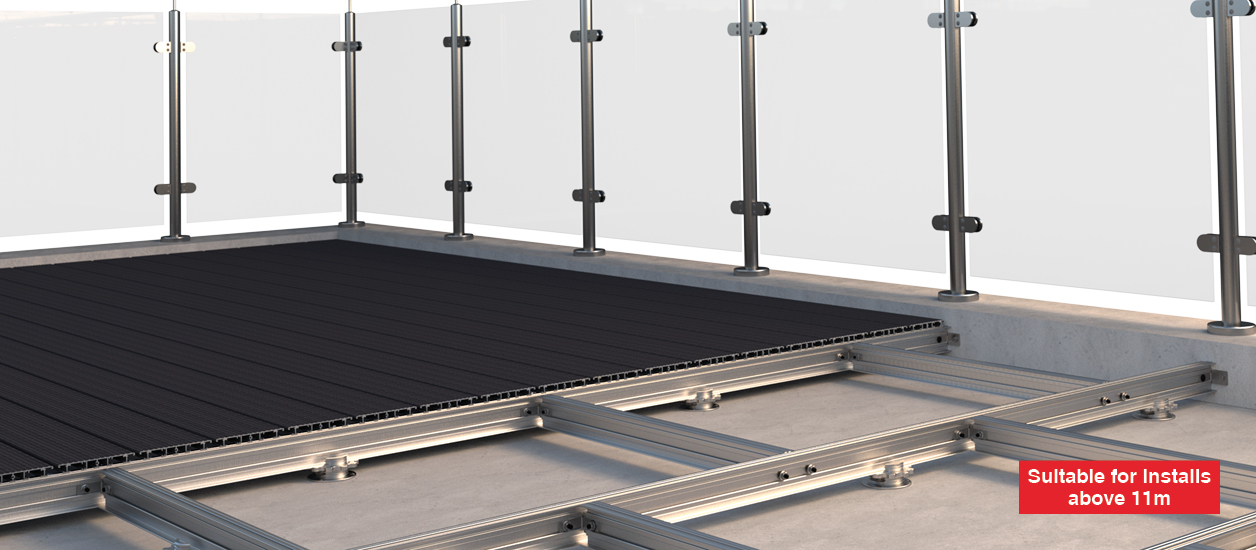 marano Integrated aluminium fencing fh brundle