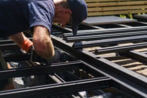 outdure qwickbuild subframe deck frame aluminium installation fh brundle