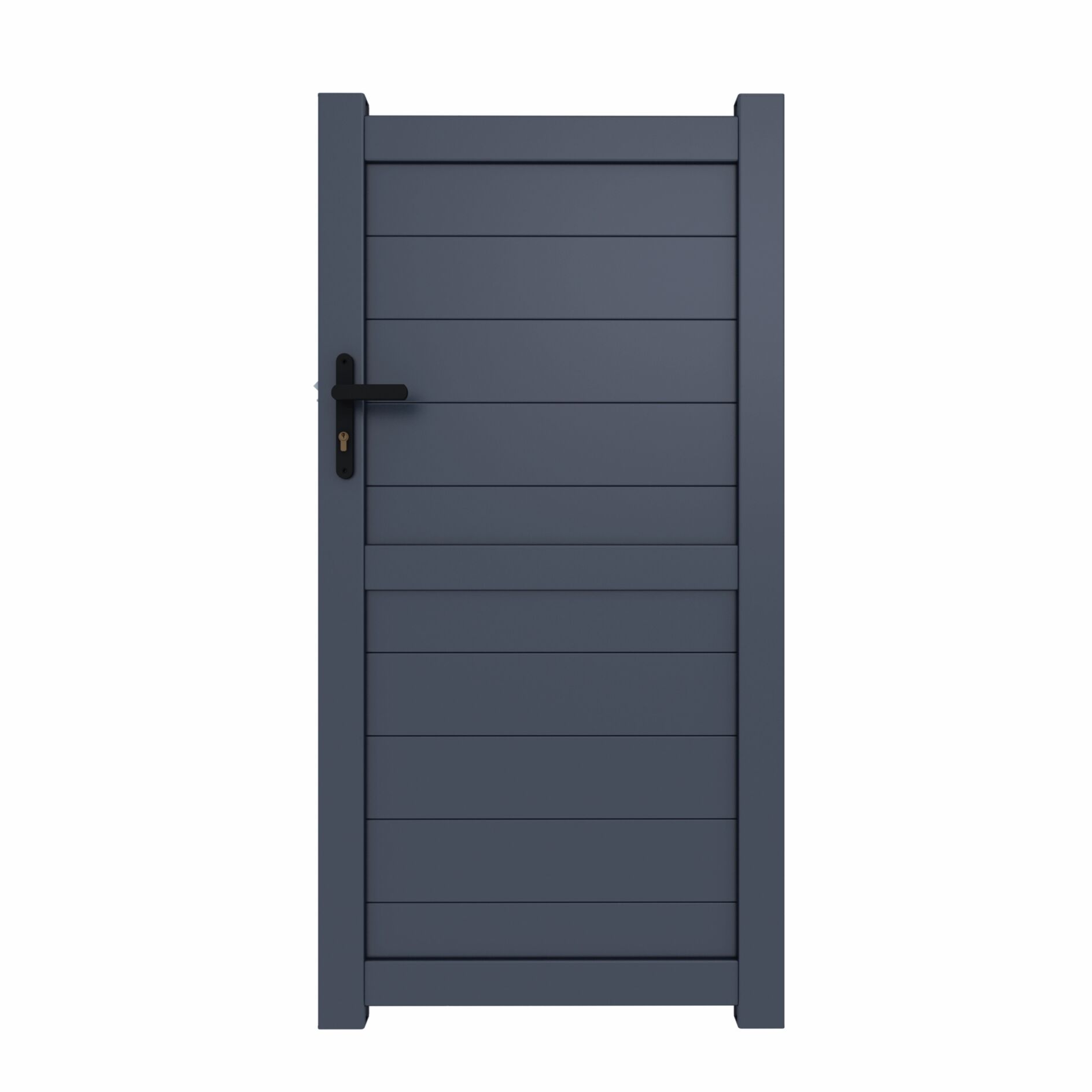 aluminium ready-made gate anthracite horizontal aluminium ready-made gate anthracite horizontal