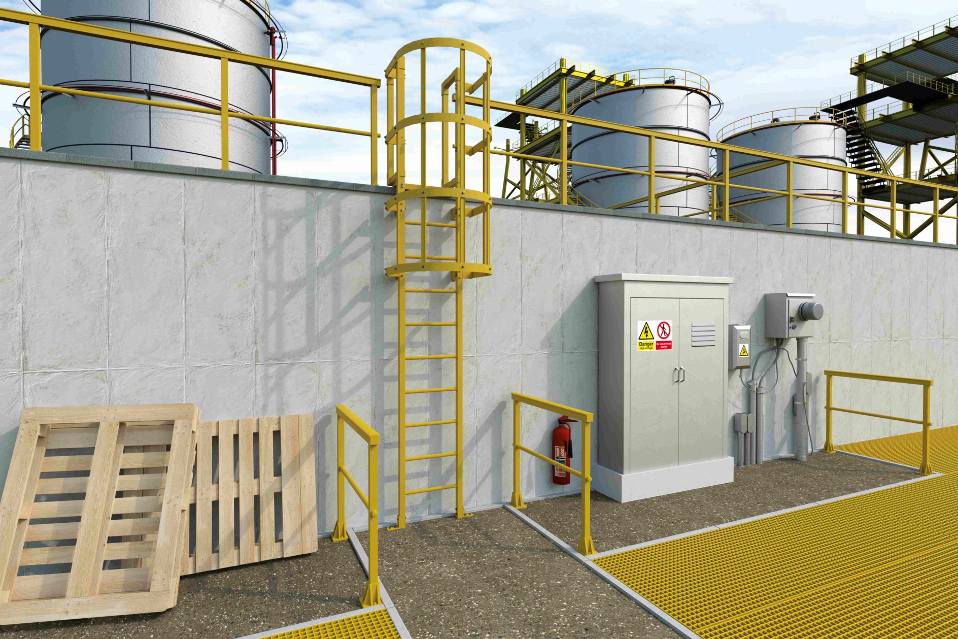 GRP ladder kits