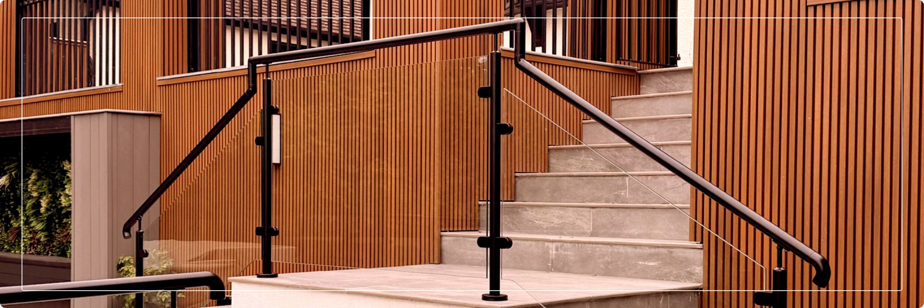 pro-railing black balustrade fh brundle stainless steel handrailing