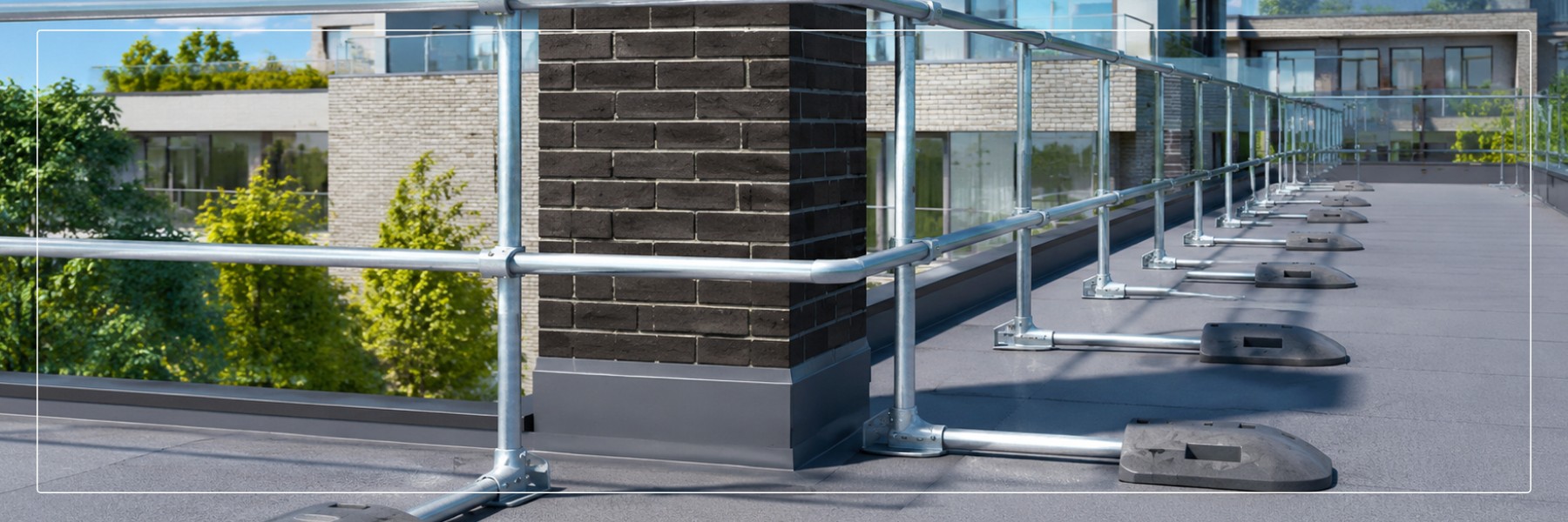 roof edge guardrail protection fh brundle banner roof edge guardrail protection fh brundle banner