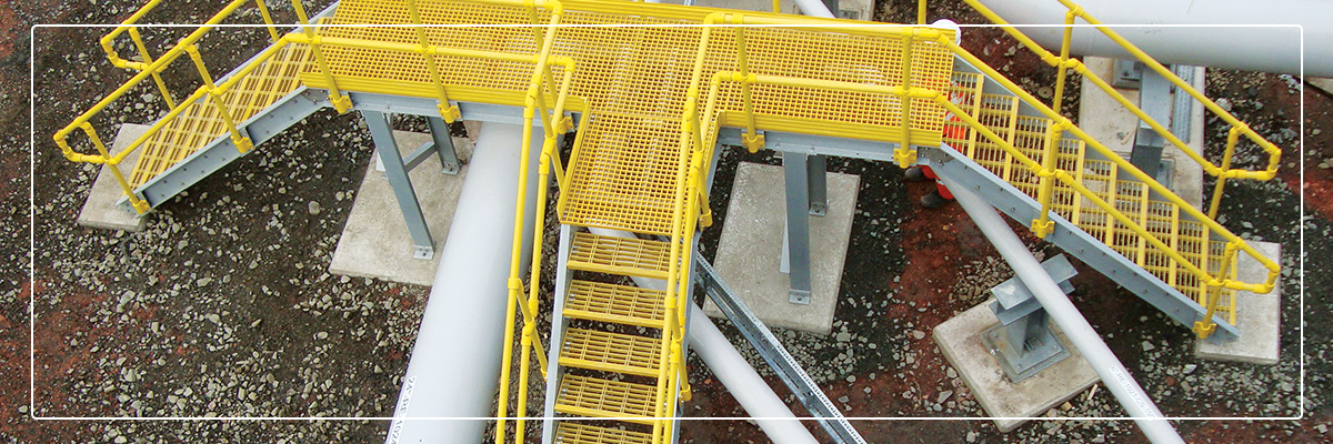 fh brundle GRP (glass reinforced plastic) stair treads & nosing