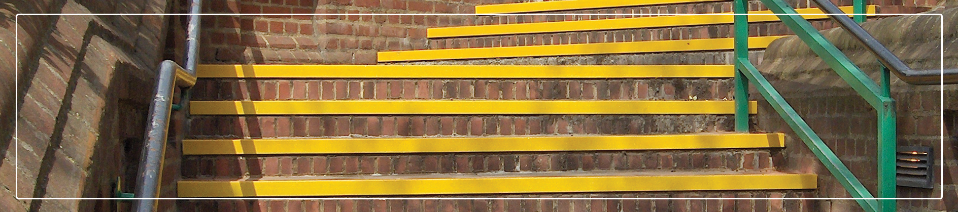 fh brundle GRP (glass reinforced plastic) stair treads & nosing