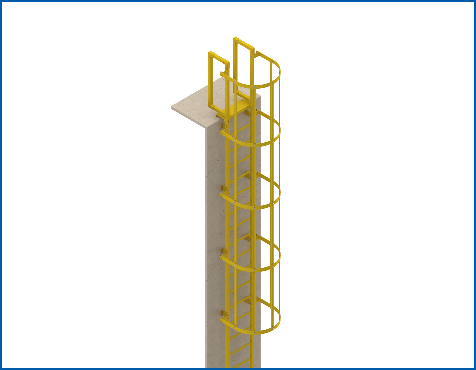 Intro Image fh brundle GRP (Glass Reinforced Plastic) vertical access ladders