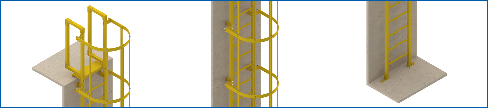 Strip fh brundle GRP (Glass Reinforced Plastic) vertical access ladders