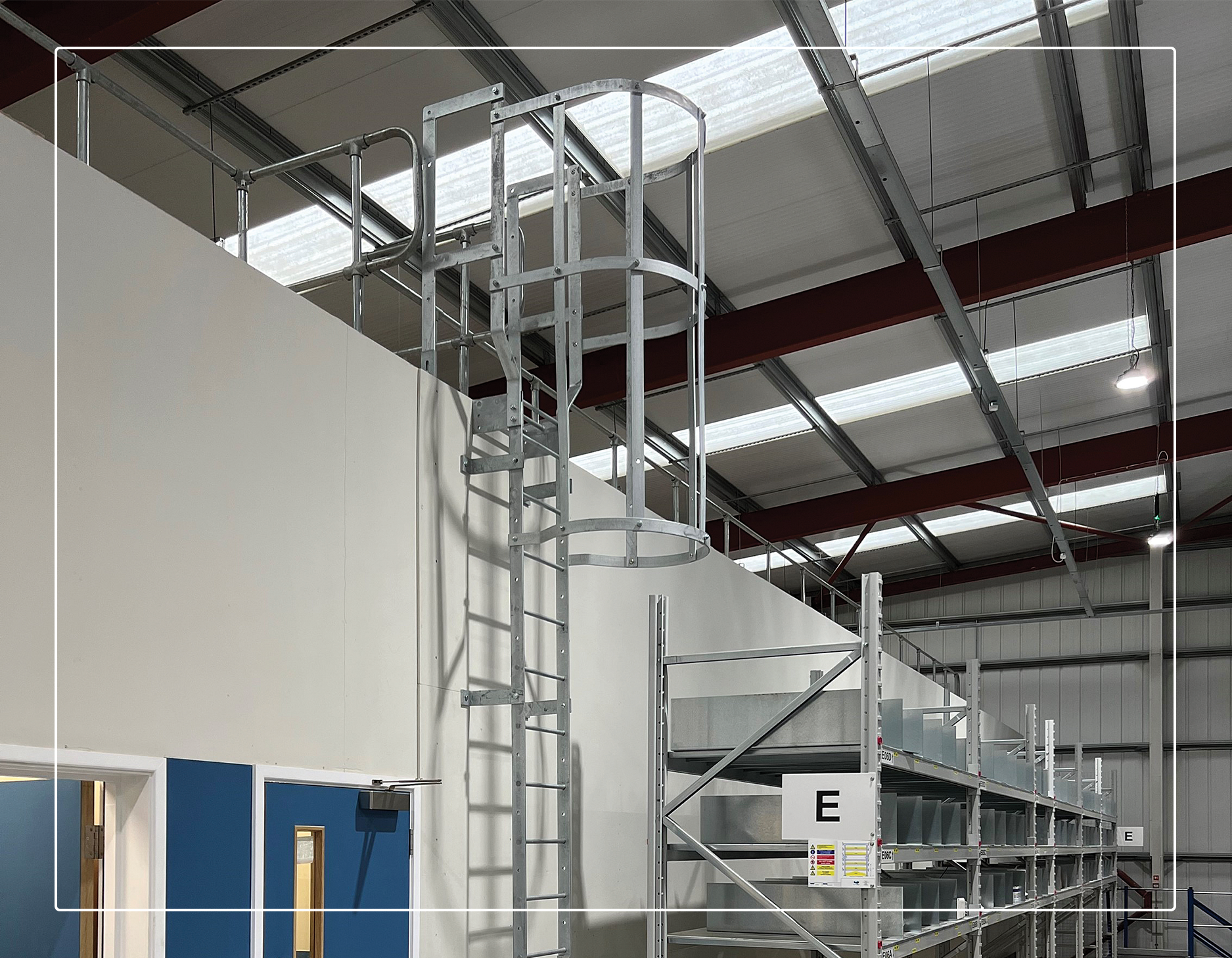 Intro Image fh brundle vertical roof access ladders