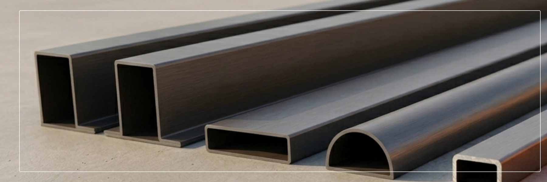 ERW mild steel profile for fabricators fh brundle