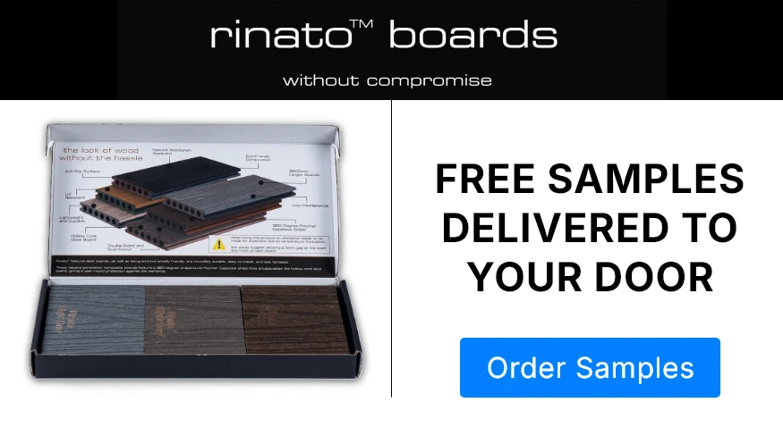 order rinato decking samples