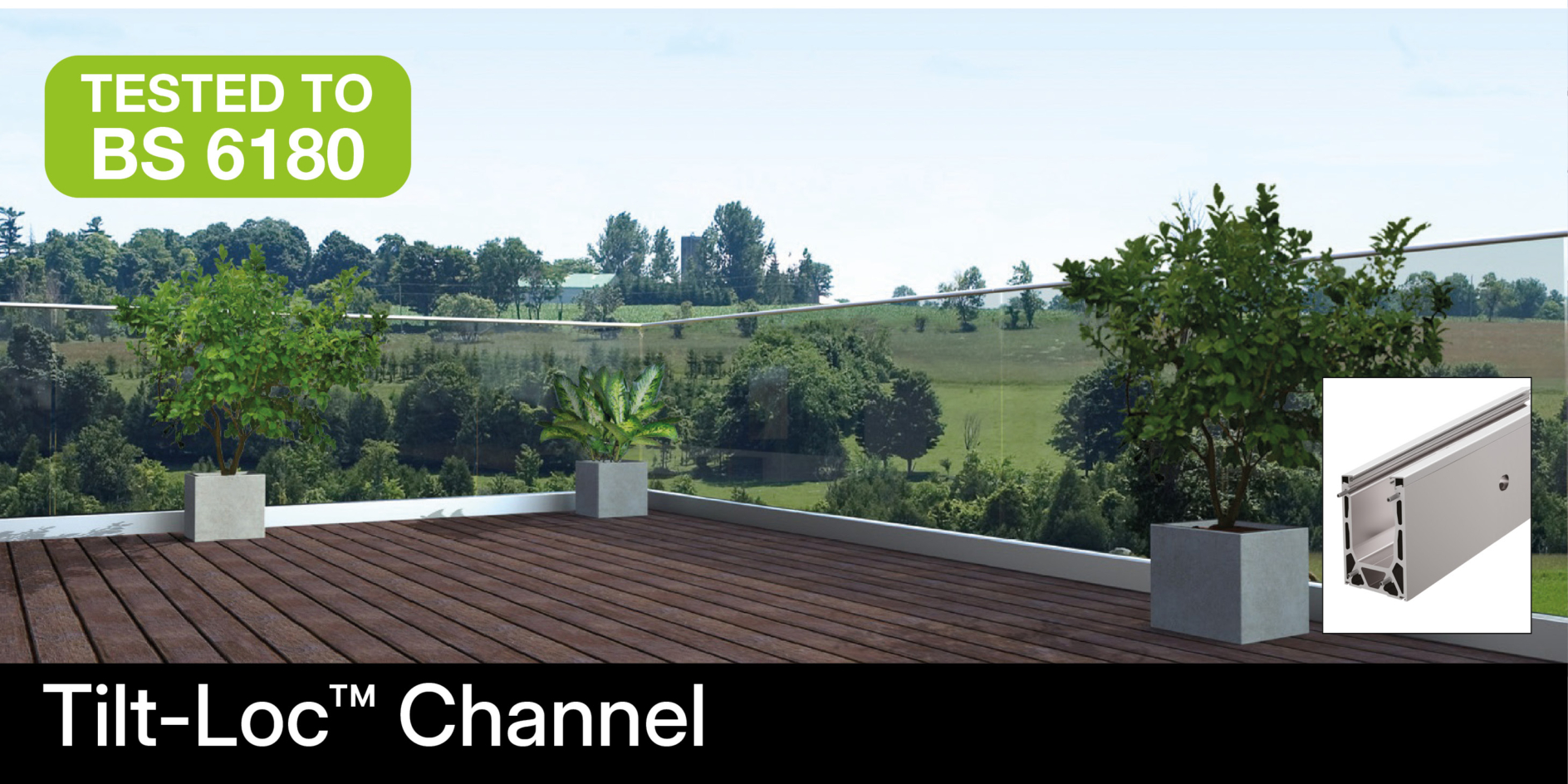 fh brundle frameless glass balustrade