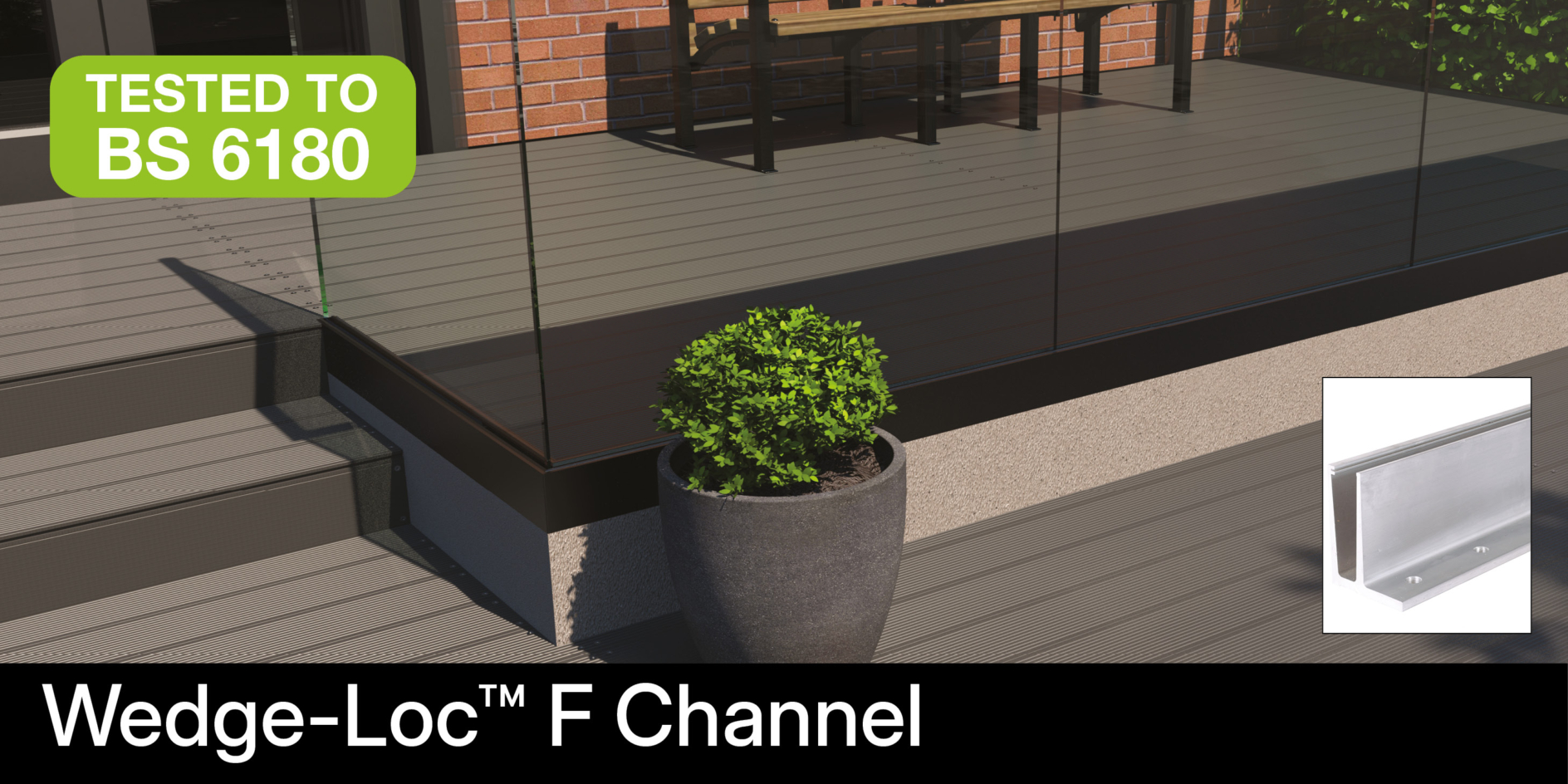fh brundle frameless glass balustrade