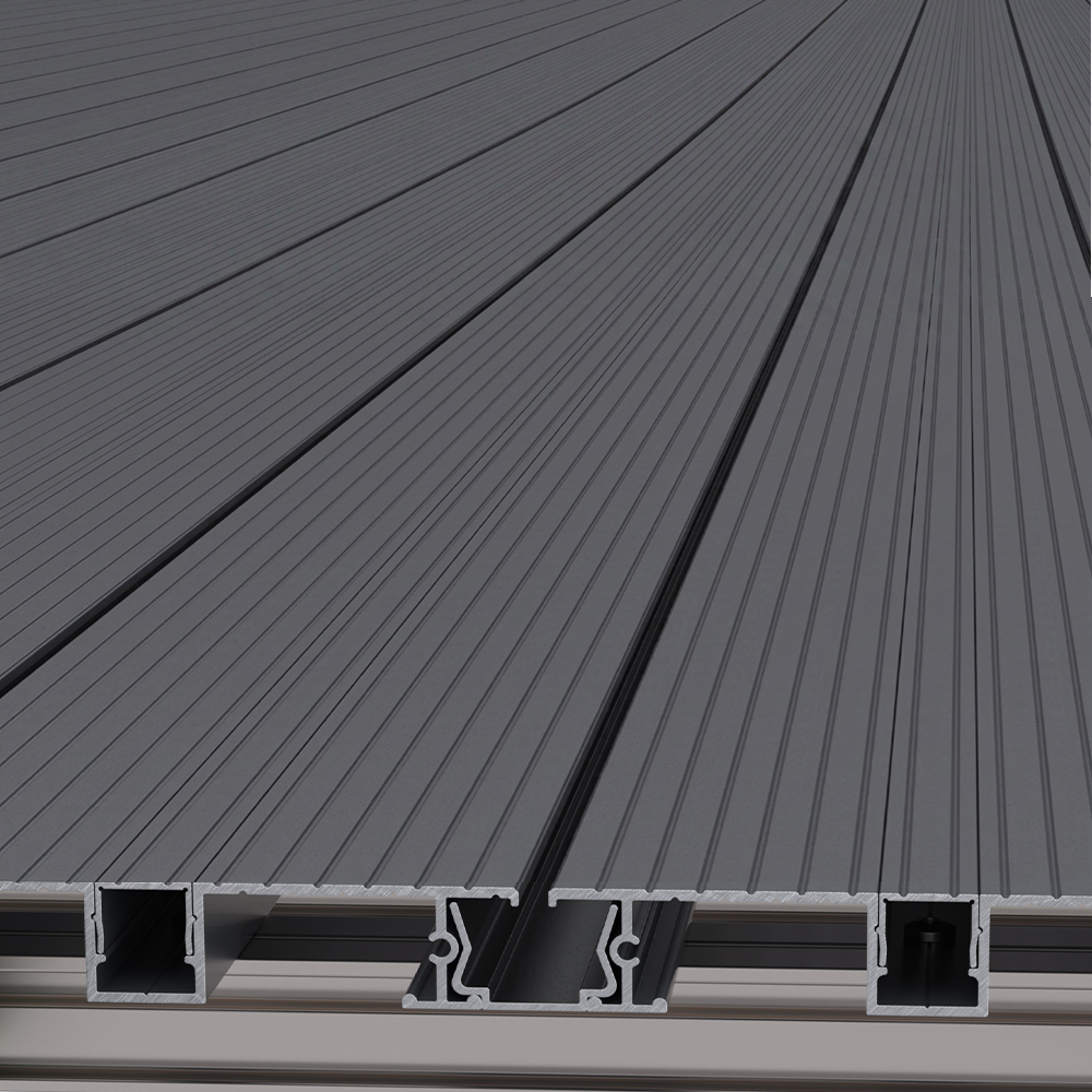aluminium decking boards synergised balcony boards from fh brundle