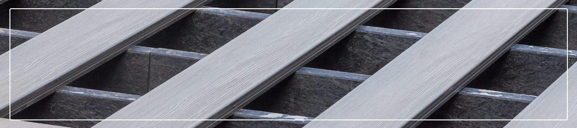 Strip Polymer Decking Subframe fh brundle