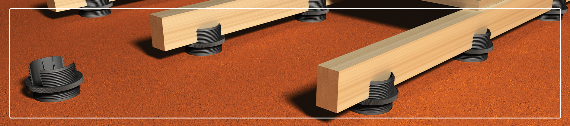 adjustable decking pedestals & cradles fh brundle