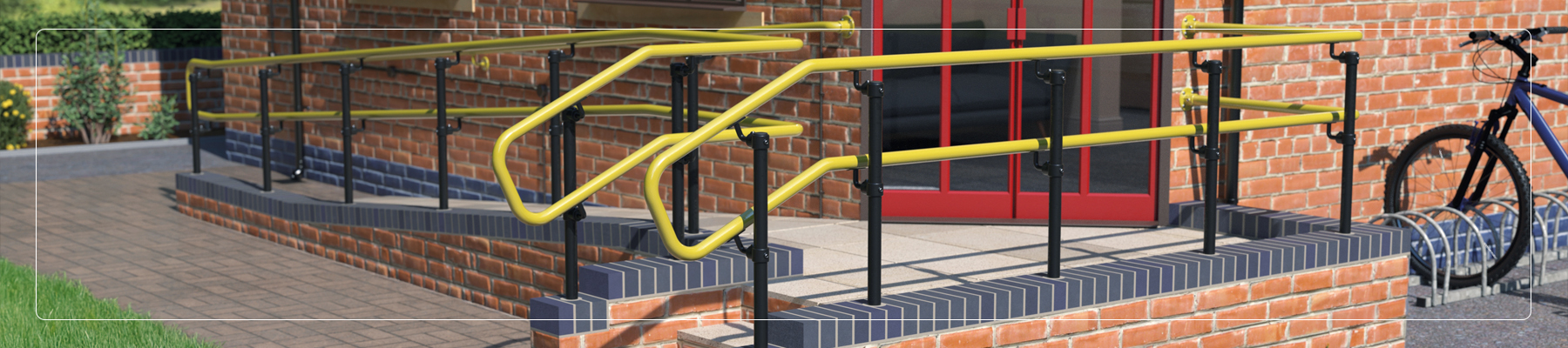 DDA handrailing fh brundle