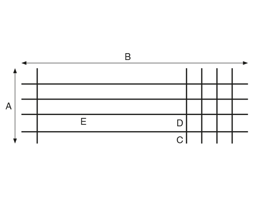 Overhang Panel welded wire mesh fh brundle