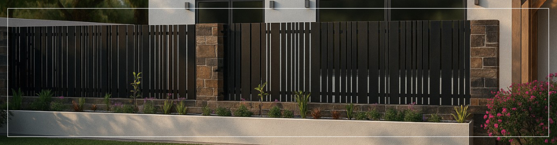 fh brundle aluminium railings