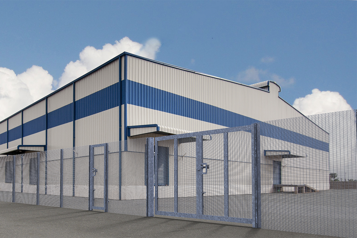 fh brundle meshmaster 358 mesh panel fencing
