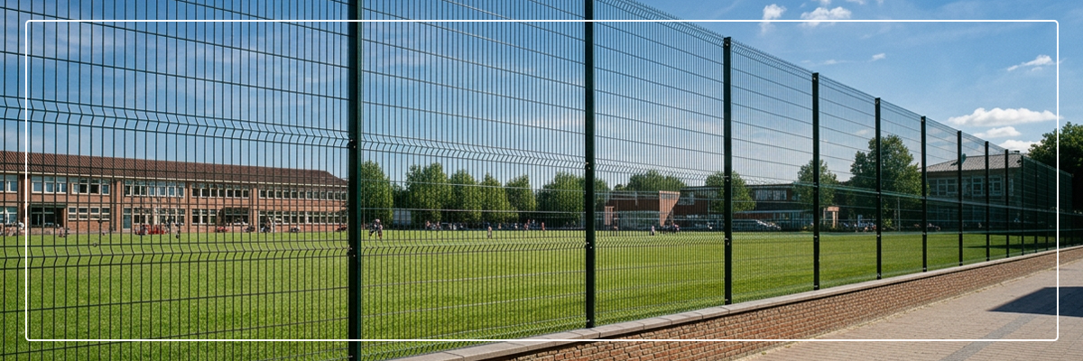 fh brundle mesh panel fencing