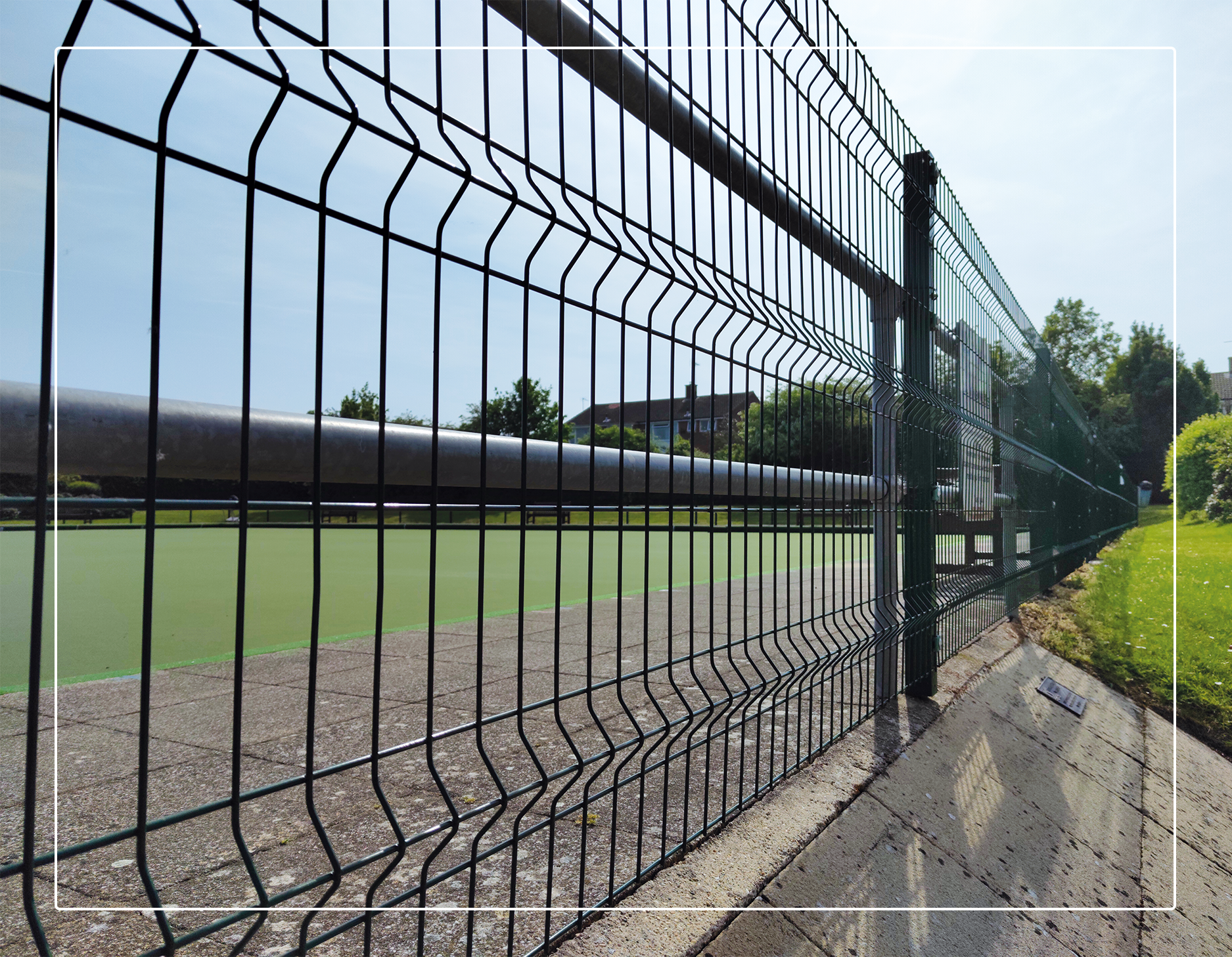fh brundle mesh panel fencing