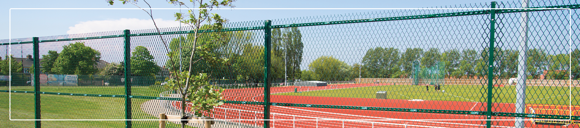 Strip expanded metal fencing fh brundle