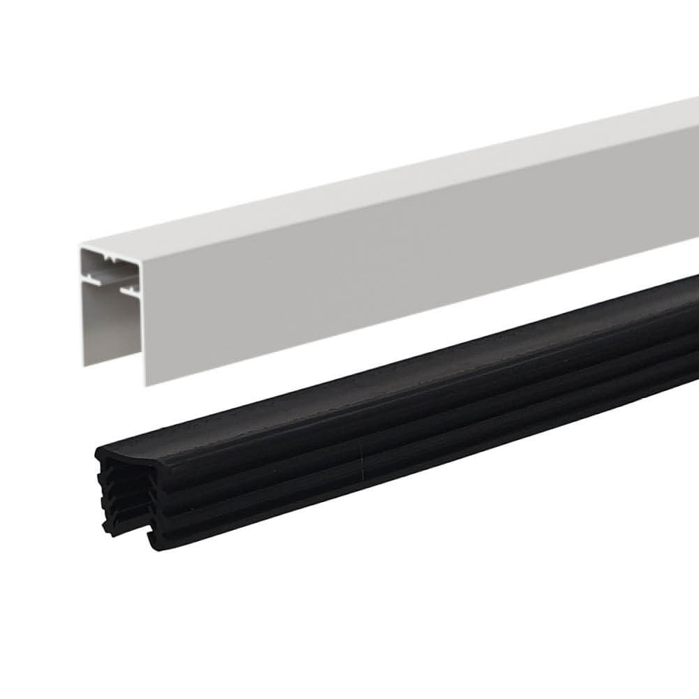 Top Rail Aluminium Black fh brundle