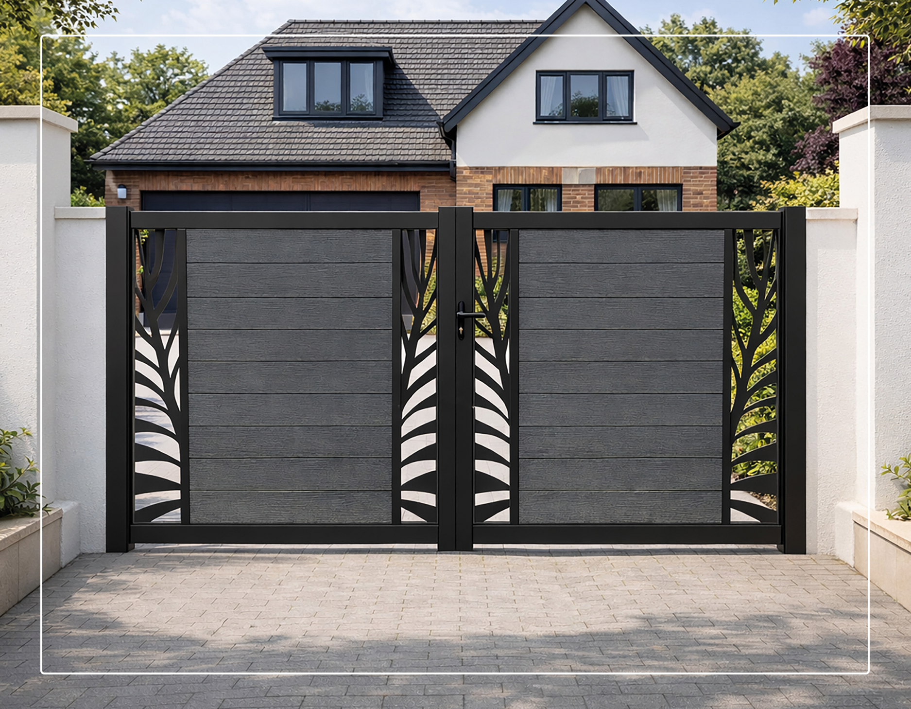 Intro Image fh brundle aluminium driveway gate