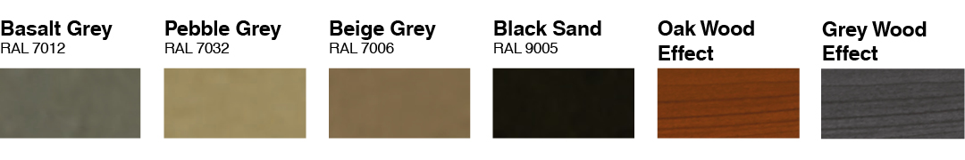 Colours fh brundle aluminium fencing