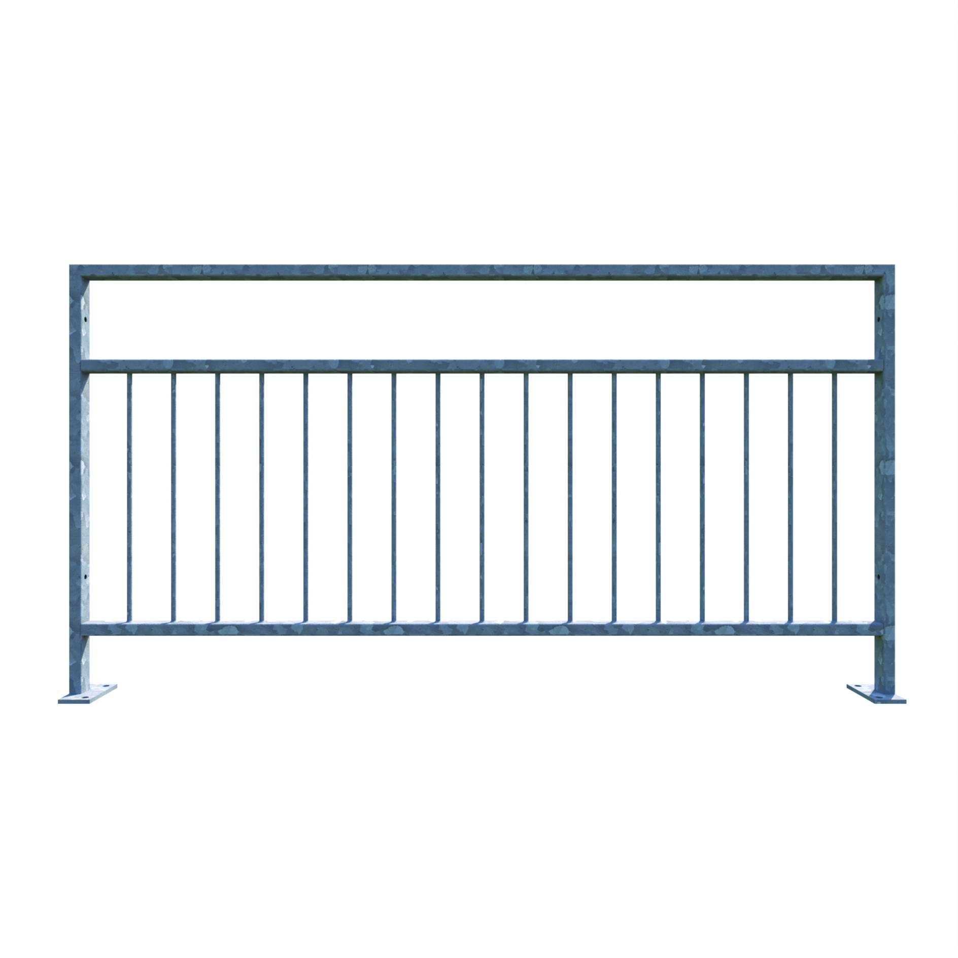 22003B (1) Pedestrian Barrier with visibility gap
